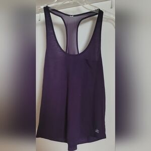 Alo Light weight racer back tank with mesh.